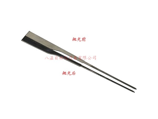 鈦鏡臂拋光對(duì)比